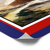 ホワイトスターラインブリタニック船のポスター ポスター (角)