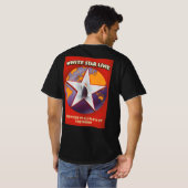 ホワイトスターライン クルーズ船 コマーシャル Tシャツ (裏面フル)