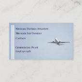 ホワイトストライプズ商業機船長パイロット 名刺 (正面)