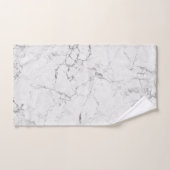 ホワイトストーンのテクスチャ バスタオルセット (ハンドタオル)