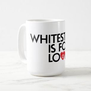 ホワイトストーンは恋人のためだ コーヒーマグカップ