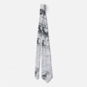 ホワイトストーン質感デザインシリーズ5 ネクタイ (裏面)