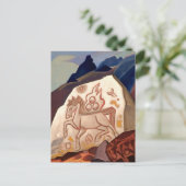 『ホワイトストーン – 幸福の馬』ニコラスロー ポストカード (スタンド正面)