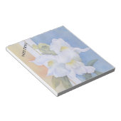 ホワイトスナップドラゴンズカスタマイズ可能なノートパッド ノートパッド (アングル)