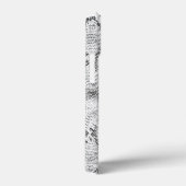 ホワイトスネークスキンプリント Case-Mate iPhoneケース (裏面 / 右)