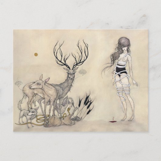 ホワイトスネーク+バニタスポストカード ポストカード (正面)