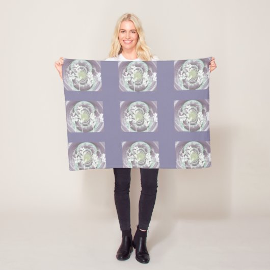 ホワイトスノーツリーズフリースブランケット フリースブランケット (インサイチュ)