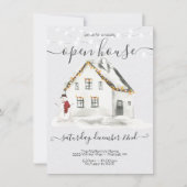 ホワイトスノーファームハウスクリスマスオープンハウスパーティー 招待状 (正面)