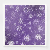 ホワイトスノーフレークアメジストパープル (正面)