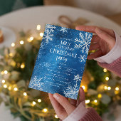 ホワイトスノーフレーク醜いセータークリスマスパーティー 招待状