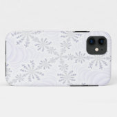 ホワイトスノーフレークFractal iPhone 5ケース Case-Mate iPhoneケース (裏面(横))