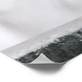 ホワイトスパタオル ポスター (角)