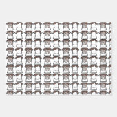 ホワイトスパークダンサー ラッピングペーパーシート (正面)