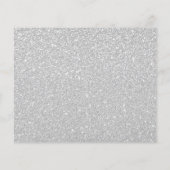 ホワイトスパークルとハート花嫁beレシピカード (裏面)