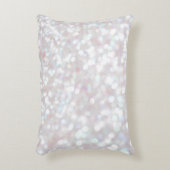 ホワイトスパークルプリントアクセント枕 アクセントクッション (正面(垂直))
