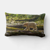 ホワイトスピリットベア狩り ランバークッション (裏面)