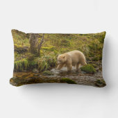 ホワイトスピリットベア狩りfor fish on Riordan Creek ランバークッション (正面)
