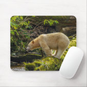 ホワイトスピリットベア マウスパッド (マウス)