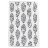 ホワイトスプルスコーン抱き枕 ミディアムペーパーバッグ (正面)