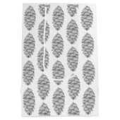 ホワイトスプルスコーン抱き枕 ミディアムペーパーバッグ (裏面)