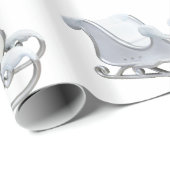 ホワイトスレーラッピング紙 ラッピングペーパー (ロールコーナー)