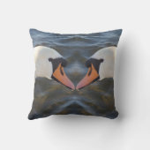 ホワイトスワンズ装飾用クッション クッション (裏面)