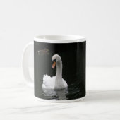 ホワイトスワンマグカップ コーヒーマグカップ (正面左)