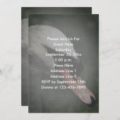 ホワイトスワン自然 招待状 (正面/裏面)