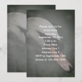 ホワイトスワン ネイチャー 招待状 (正面/裏面)