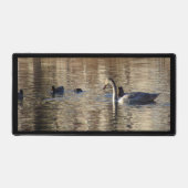 ホワイトスワン・マラード・ダックス・マット デスクマット (正面)