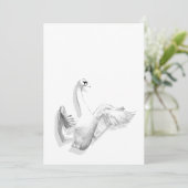 ホワイトスワン-招待状 招待状 (スタンド正面)