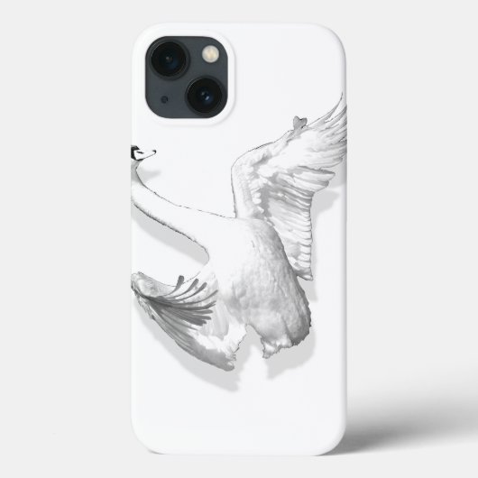 ホワイトスワン – iPadケース Case-Mate iPhoneケース (裏面)
