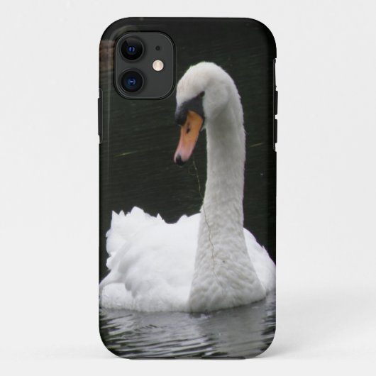 ホワイトスワンiPhoneケース Case-Mate iPhoneケース (裏面)
