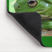 ホワイトズツリーカエル – Litoria caerulea マウスパッド (コーナー)