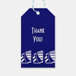 ホワイトセイロツオンブルーカスタムラベル ギフトタグ