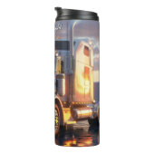 ホワイトセミトラックゴールデンアワーリフレクション タンブラー (回転右)