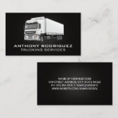 ホワイトセミトラック | トラック輸送サービス 名刺 (正面/裏面)