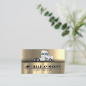 ホワイトセミトラック 名刺 (スタンド正面)