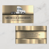 ホワイトセミトラック 名刺 (正面/裏面)