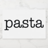 ホワイトセラミックスキッチンキャニスタホーム食品貯蔵 フードラベル (シングルラベル)