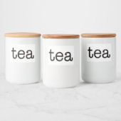 ホワイトセラミックスキッチンキャニスタホーム食品貯蔵 フードラベル (ボトル)