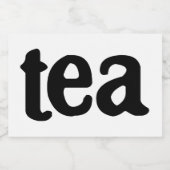 ホワイトセラミックスキッチンキャニスタホーム食品貯蔵 フードラベル (シングルラベル)