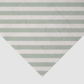ホワイトセージグリーン斜めストライプ 薄葉紙 (詳細)