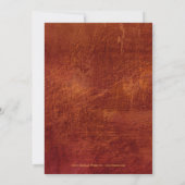 ホワイトゾウインディアンブライダルシャワー招待 招待状 (裏面)