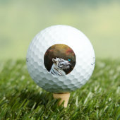 ホワイトタイガーこれらの愛する瞬間、ゴルフボール ゴルフボール (インサイチュ 木)