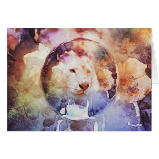 ホワイトタイガーのフローラバブグランジル (正面横)