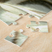 ホワイトタイガーアップクローズアップ ジグソーパズル (側面)