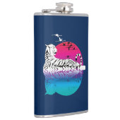 ホワイトタイガーサンセット フラスク (右)