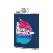 ホワイトタイガーサンセット フラスク (左)