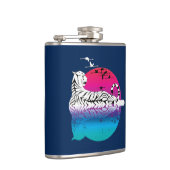 ホワイトタイガーサンセット フラスク (右)